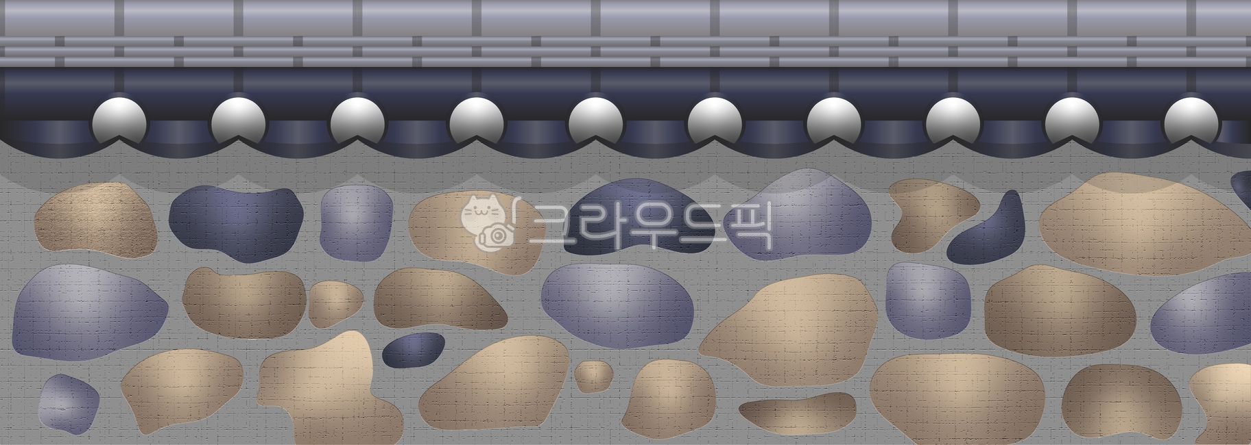 기와장, 벽, 전통, 한옥, 디자인소재, 사진,이미지,일러스트,캘리그라피 - 스트로크제이작가
