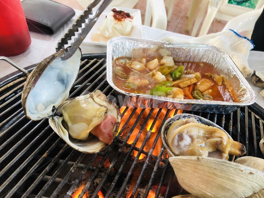 조개구이,조개구이먹방,해산물,해산물먹방,조개구이맛집