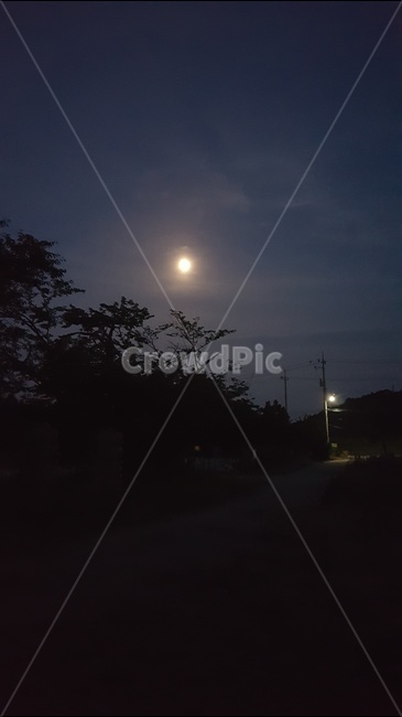 밤,달,야경,풍경,가로등,야경,밤,풍경,nightscape,night,landscape,nature,자연,outdoors,옥외