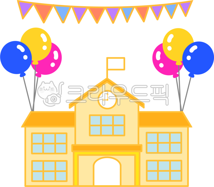 학교,학교입학,학교졸업,balloon,풍선,학교축제,학교이벤트,학교건물