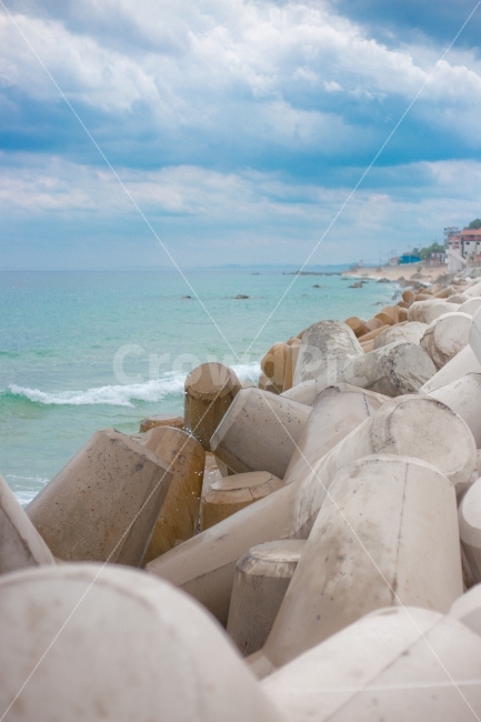 여름,바다,방파제,해수욕장,파도,자연,풍경,nature,landscape,water,물,sea,outdoors,옥외,ocean,대양,shoreline,해안선,wood,나무