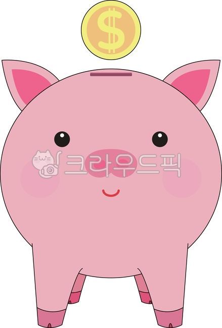 돼지,돼지저금통,저금통,저축,적금,돈,돼지저금통그림,저금통그림,돼지저금통일러스트,은행,뱅크,귀여운돼지,새끼돼지,꿀꿀이,동물,돼지일러스트,돼지그림,둥근돼지