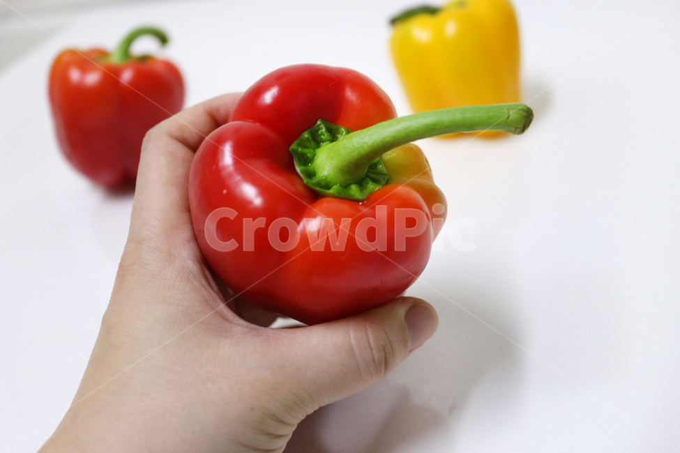 파프리카하나,파프리카,빨강,빨강파프리카,식재료,음식,식재료,요리,food,cook,meal,dishes,food reserves,채소,야채,vegetables