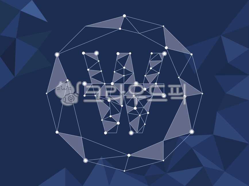 일러스트,일러스트레이션,그림,드로잉,벡터,라인,라인드로잉,흰색,파란색,비즈니스,금융,은행,원,원화,투자,환율,통화,폴리곤,삼각형,세모,illustration,drawing,line,vector,blue,white,business,polygon,polygonal,dot,futuristic,triangle,bank,banking,finance,financial,invest,investment,exchange,currency,asset,won
