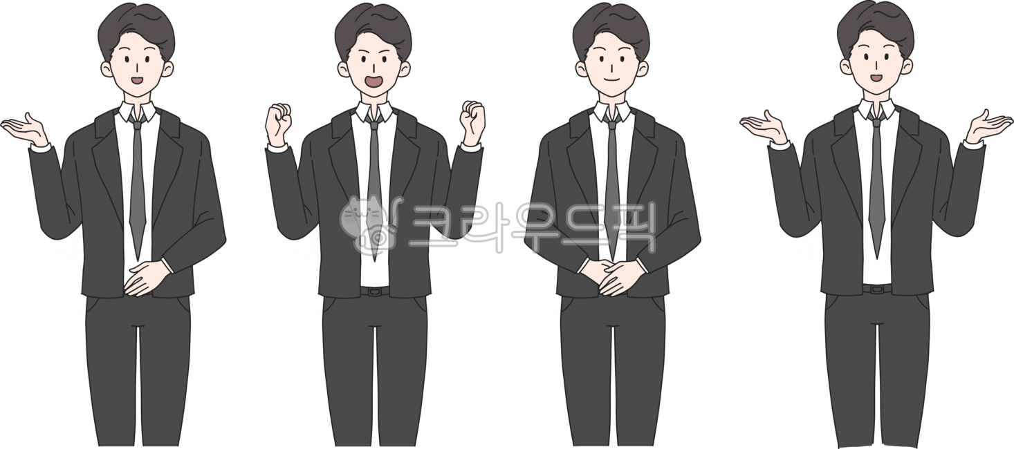 청년일러스트,남자일러스트,직장인,면접,선생님,회사원,정장,그림,포즈,다양한,학생,남학생,남자,인턴