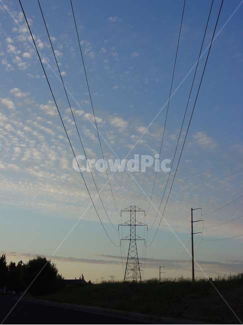 powerlines,전력선,cable,송전탑,electrictransmissiontower,케이블,sky,전기