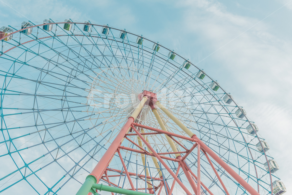 하늘,구름,풍경,감성,구름풍경,보케,놀이동산,놀이공원,놀이동산,놀이터,amusement park,playground