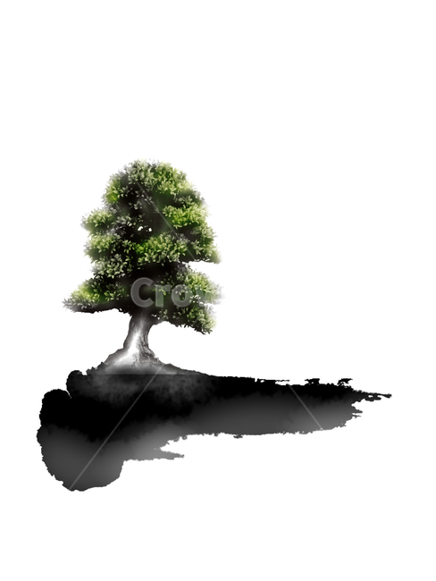 나무,풍경,붓터치,꿈,친환경,나무,trees,wood,그래픽,일러스트레이션,graphic,illustration