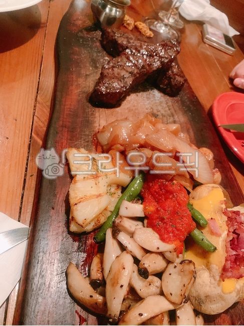 스테이크,야채,야채볶음,소고기,요리,소고기요리,스테이크요리