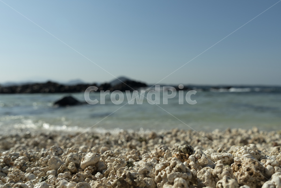모래,바다,돌,물,해변,파도,해변,바다,beach,sea