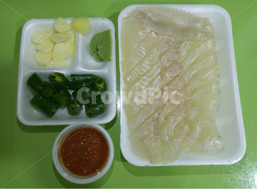 광어회,광어,회,사시미,생선,고추,수산물,해산물,fishery products,seafood