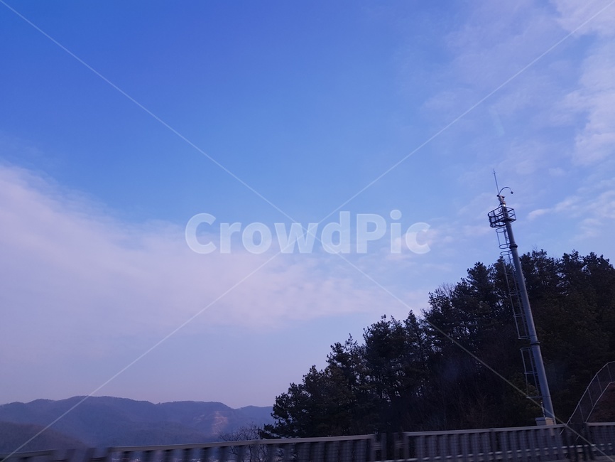 풍경,구름,하늘,자연,산,고속도로