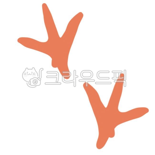 동물도안,동물자료,동물발자국,동물발자국도안,닭발자국,닭발자국도안
