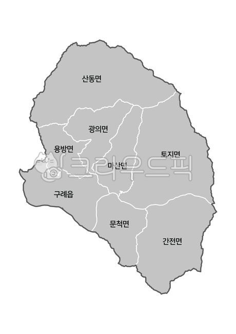 구례군행정지도,구례군,전남구례군행정지도,구례군지도,구례,한국지도