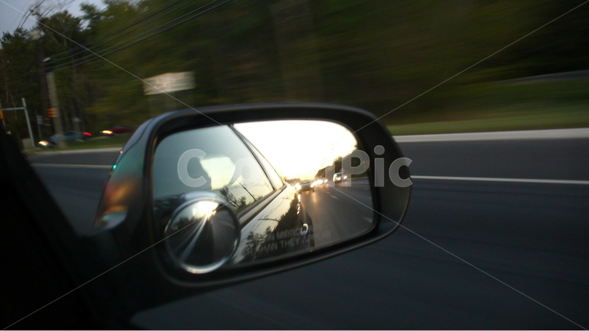 자동차,백미러,풍경,조수석,저녁,교통,교통수단,traffic,transportation