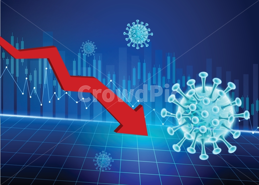 data,arrow,stock price decline,pandemic,virus,oil price,stock,corona,business,Finance,stock market,economy,graph,covid19,Red,illustration,risk,finance,option