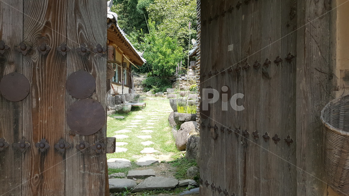 뜰,마당,한옥,풍경,정원,여름,한국전통,한국문화,korean traditional,korean culture,건축물,건물외관,exterior,building,structure,architecture,construction