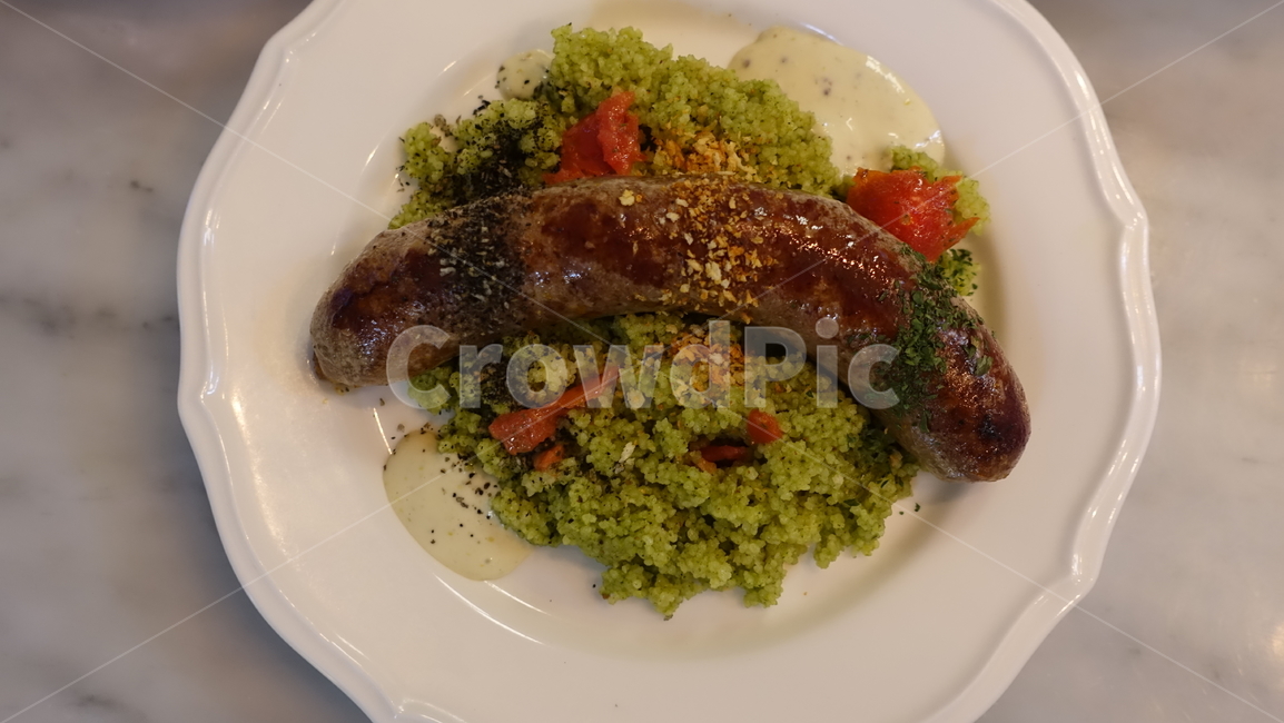 음식,food,meal,dish,식사,소시지,sausage,쿠스쿠스,소세지