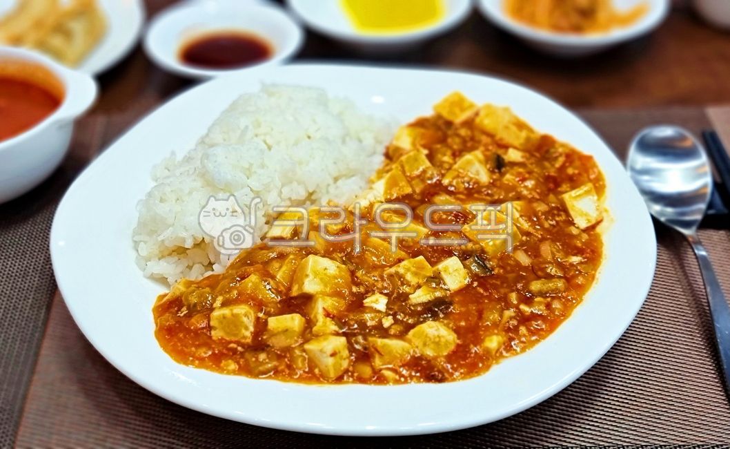 마파두부,마파두부밥,중화요리,food,음식,meal,식사,lunch,점심