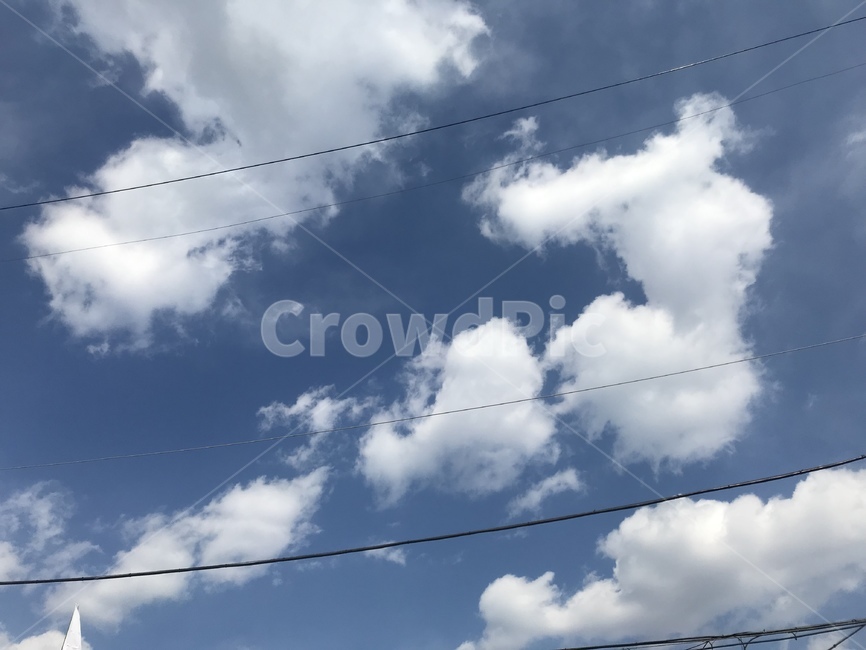 하늘,구름,파랑,맑음,날씨,전깃줄,자연,풍경,nature,landscape,azure sky,푸른 하늘,sky,outdoors,옥외,cloud