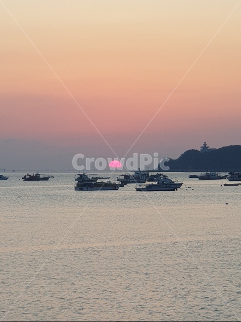 transportation,교통,vehicle,차량,nature,자연,boat,보트,옥외,outdoors,석양,노을,고요,바다
