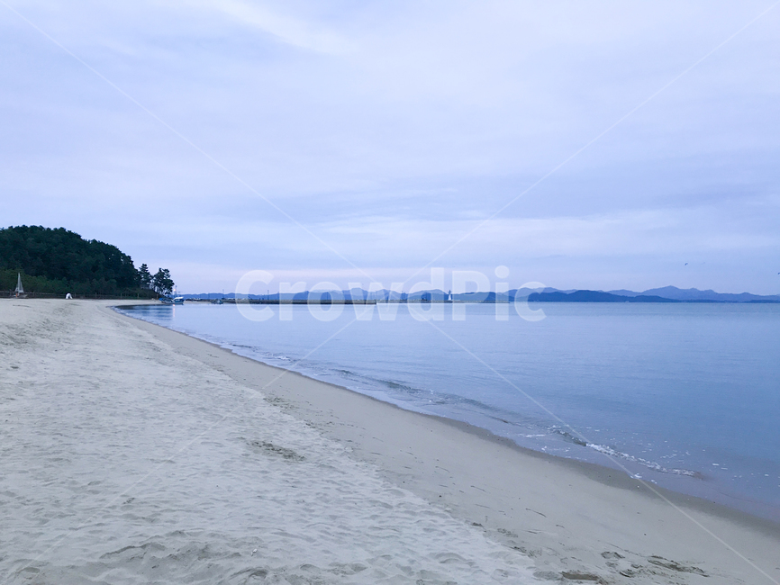 바다,새벽,해안,해안가,해변,beach,sea,파란색,푸른색,모래,해수욕장,나무,자연,해변,바다,beach,sea