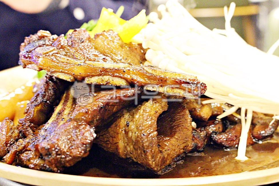 갈비,돼지갈비,요리,돼지고기,돼지갈비찜,porkmeat