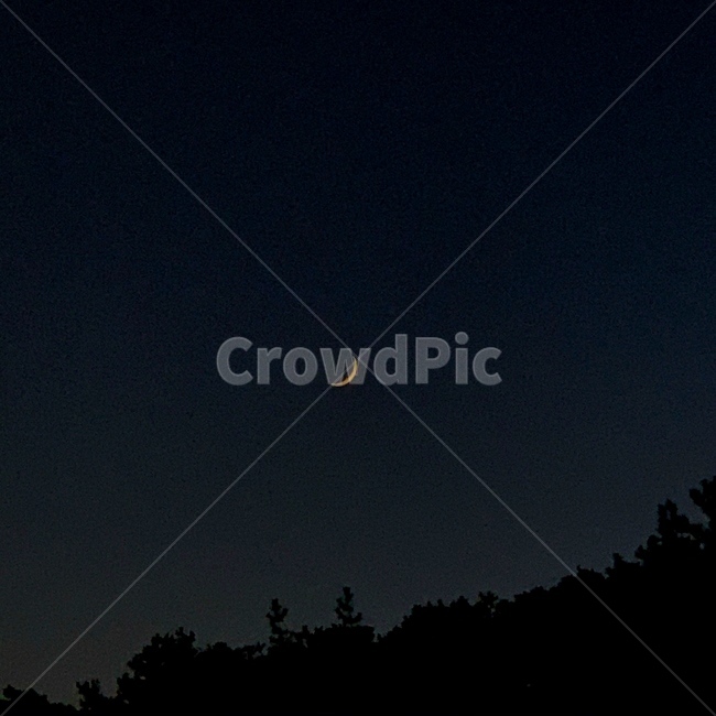 자연,nature,moon,달,밤하늘,달빛,moonlight,초승달,손톱달,newmoon,자연,풍경,nature,landscape,야경,밤,nightscape,night