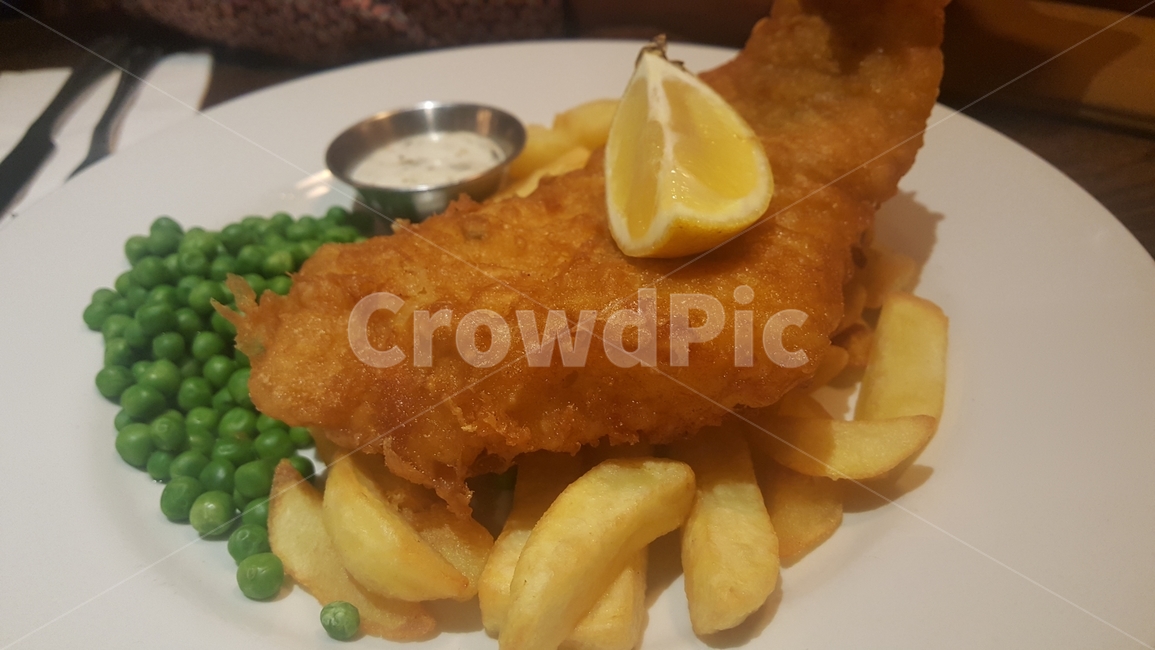 British food,fried food,Fish and Chips,fried fish,food