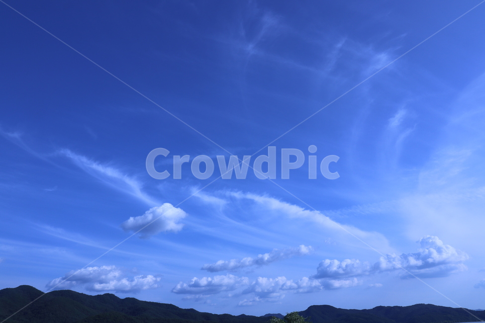 푸른,하늘,구름,산,시원함,bluesky