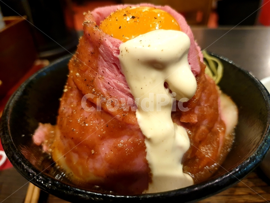 일식,일본음식,음식,food,meal,식사,점심,lunch,meat,고기,덮밥,밥,rice,로스트비프