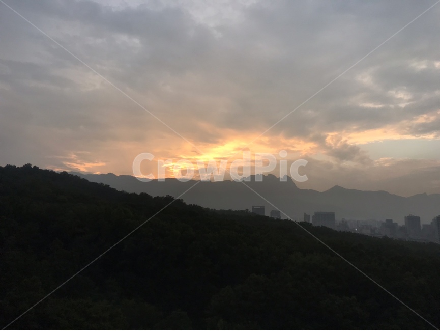 자연,하늘,구름,노을,붉은노을,날씨,sky,nature