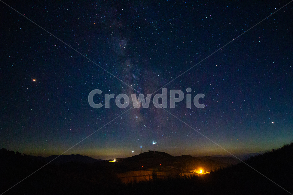 은하수,미리내,별,안반데기,star,milkyway,galaxy,대관령,야경,밤,풍경,nightscape,night,landscape,nature,자연,outdoors,옥외