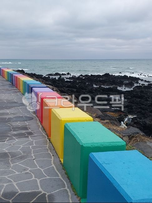무지개다리,해안도로,제주도,무지개해안도로,제주도바다