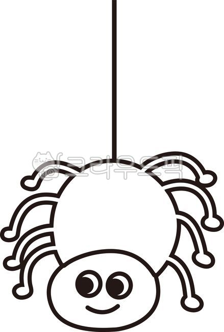 Spider,cute spider,spider drawing,line spider,bug,insect,insect drawing