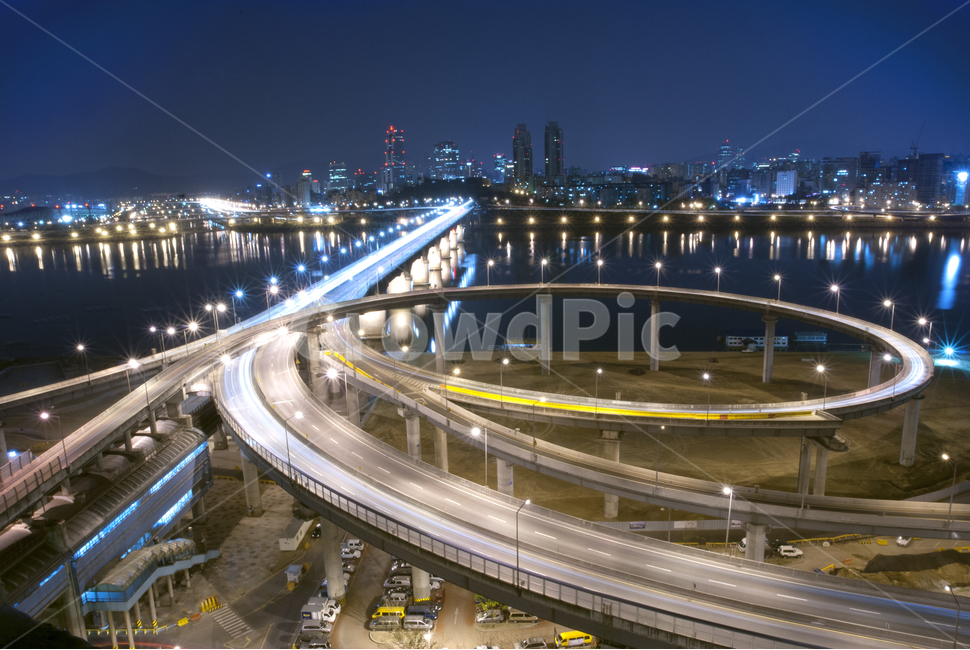 서울야경,마포야경,마포인터체인지,한강야경,야경,road