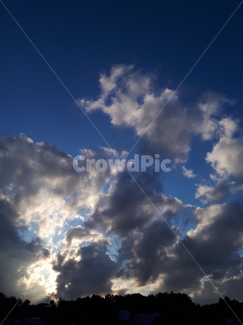sky,하늘,구름,cloud,아침,자연,풍경,nature,landscape