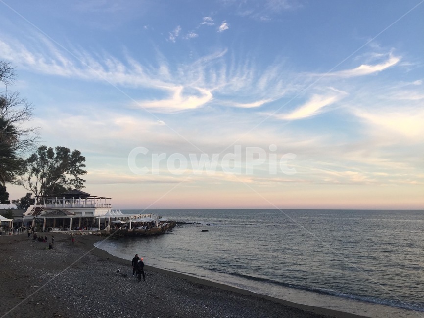 바다,말라가,스페인,구름,노을,water,물,waterfront,워터프론트,sea,malaga,spain,sunset,cloud
