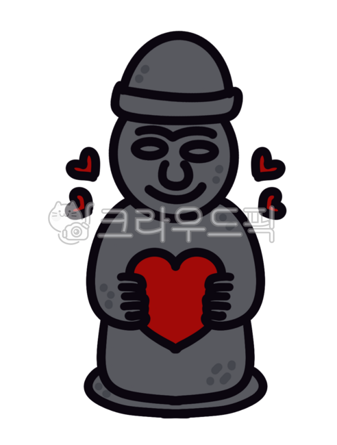 Dolhareubang,Jeju,Come alone,Jeju dialect,Jeju Island,heart,heart dolhareubang,dolhareubang character,character