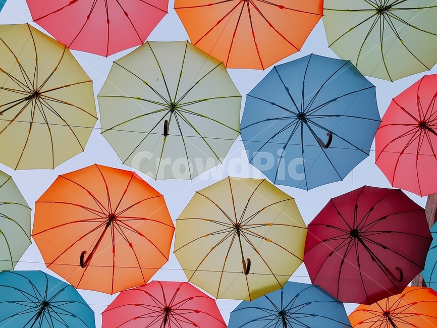 우산,무지개,rainbow,umbrella,하늘,sky