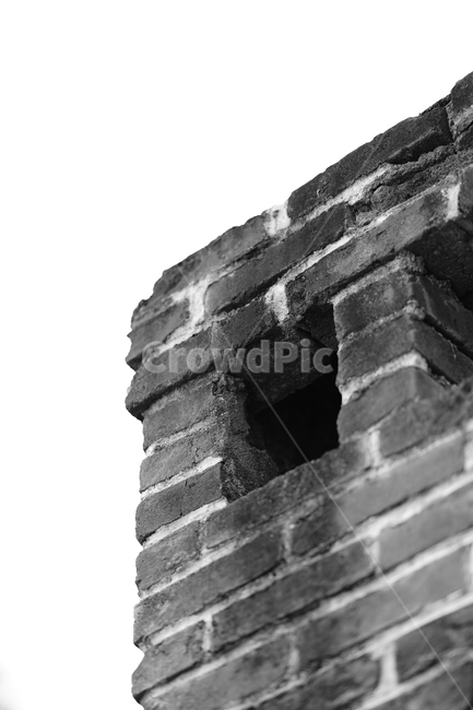 감성,굴뚝,한옥,벽돌,흑백,brick