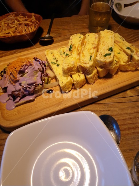 술,술안주,햄치즈계란말이,계란말이,맥주안주
