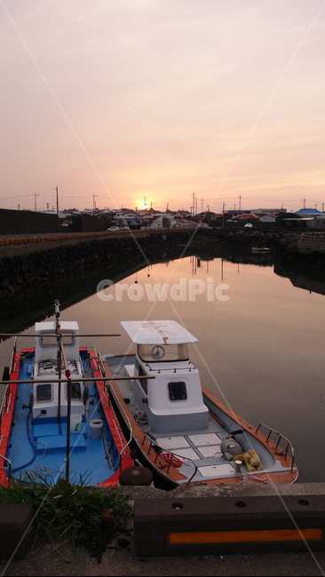 배,어촌,노을,석양,자연,산업,industry,industrial,어업,fishery,fishing industry