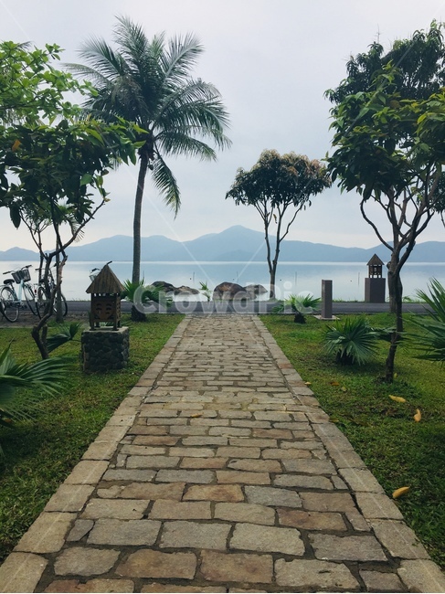 베트남,돌길,산,분위기,감성