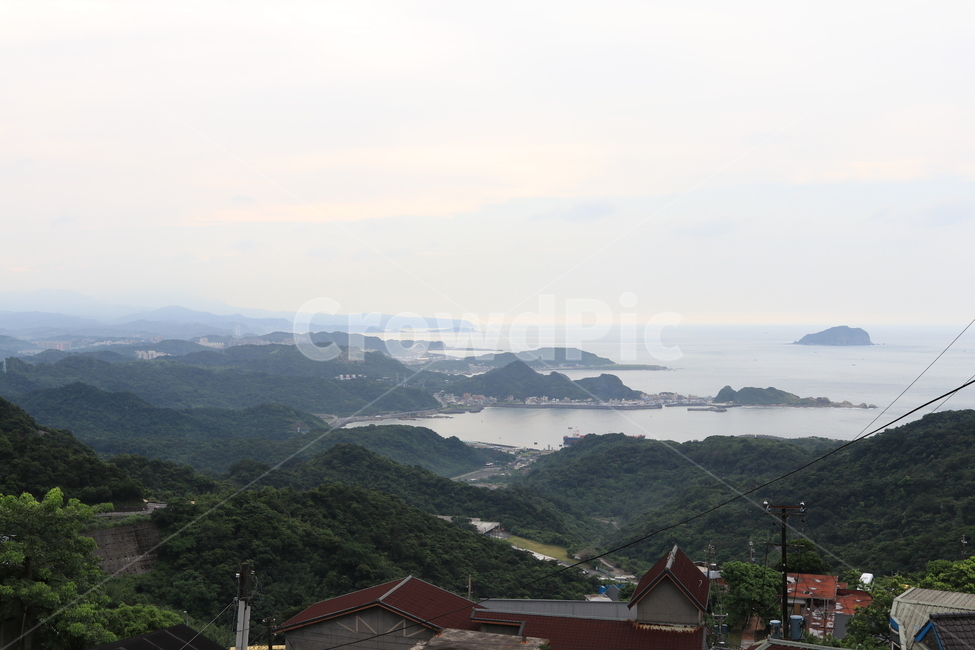 지우펀,대만지우펀,지우펀풍경,대만풍경,산과바다,바다풍경,내려다보이는바다,바다,jiufen