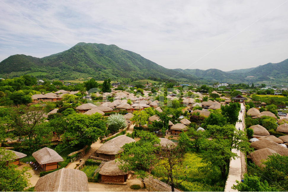 순천,낙안읍성,전통,마을,산,하늘,구름,풍경,한국풍경,시골,마을,풍경,landscape,country,rural,town,한국전통,한국문화,korean traditional,korean culture