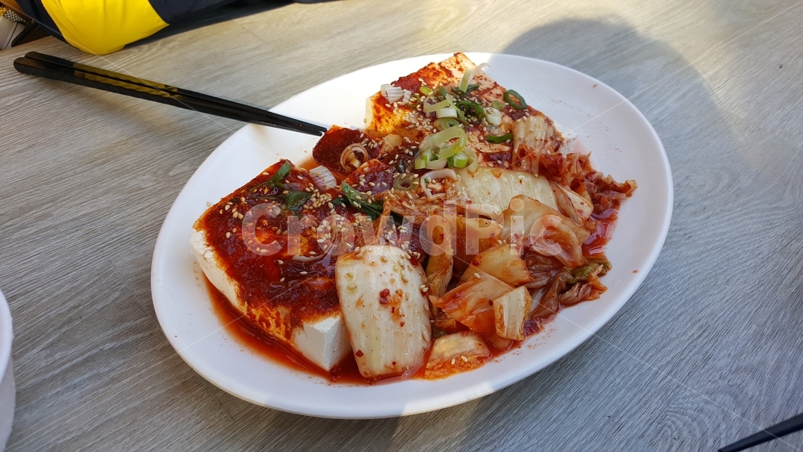 두부김치,음식,등산,맛있음,안주,음식,식재료,요리,food,cook,meal,dishes,food reserves,한식,한국음식,한국요리,korean food,korean dishes,korean meal,korean cook