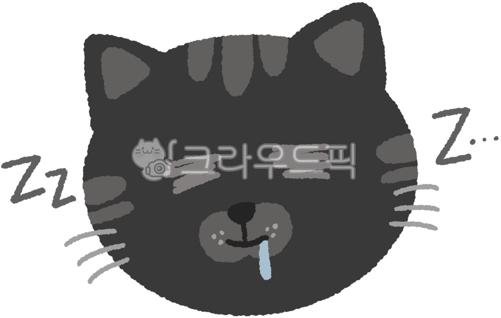 고양이,졸림,하품,피곤,무기력,감정,표정,눈감김,꾸벅꾸벅,피로,나른함,이모티콘,감정캐릭터,동물,감정표현,스티커,고양이그림,졸린눈,휴식,멍함,고양이스티커