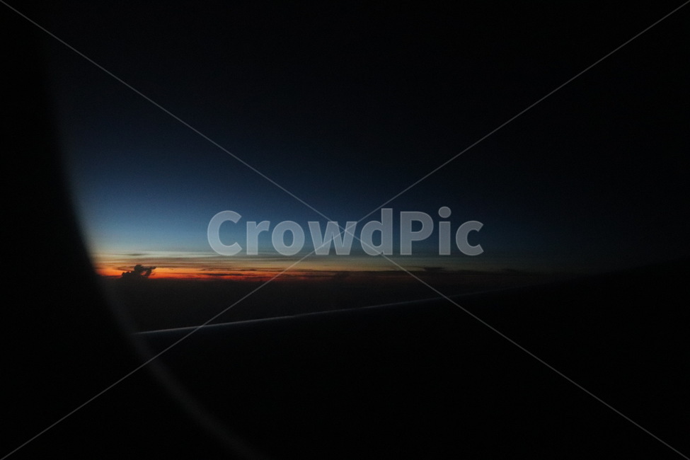 비행기,새벽,일출,하늘,dawn,sunrise
