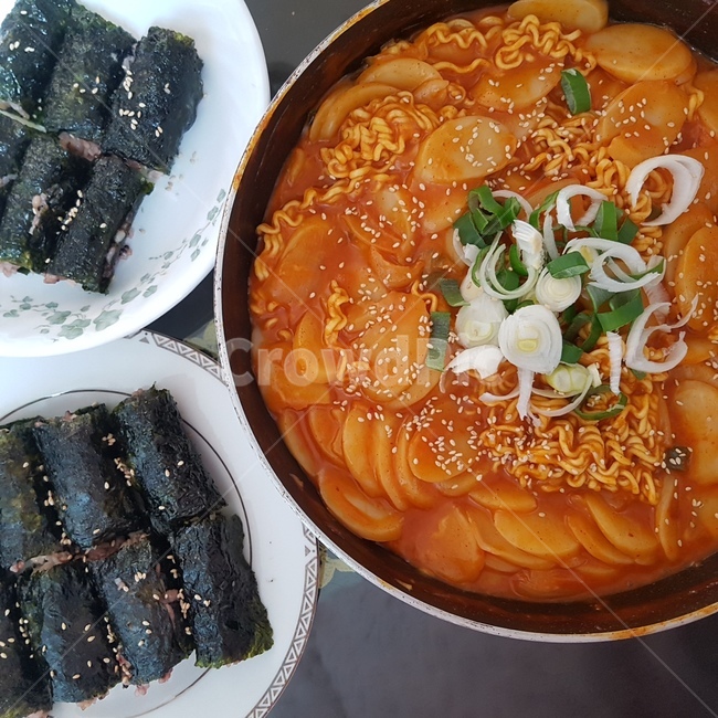 분식,라볶이,꼬마김밥,떡볶이,항공샷,음식,식재료,요리,food,cook,meal,dishes,food reserves,한식,한국음식,한국요리,korean food,korean dishes,korean meal,korean cook